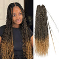 Boho Island Twist Crochet Hair 24 in Senegalese Twist - Voluminous