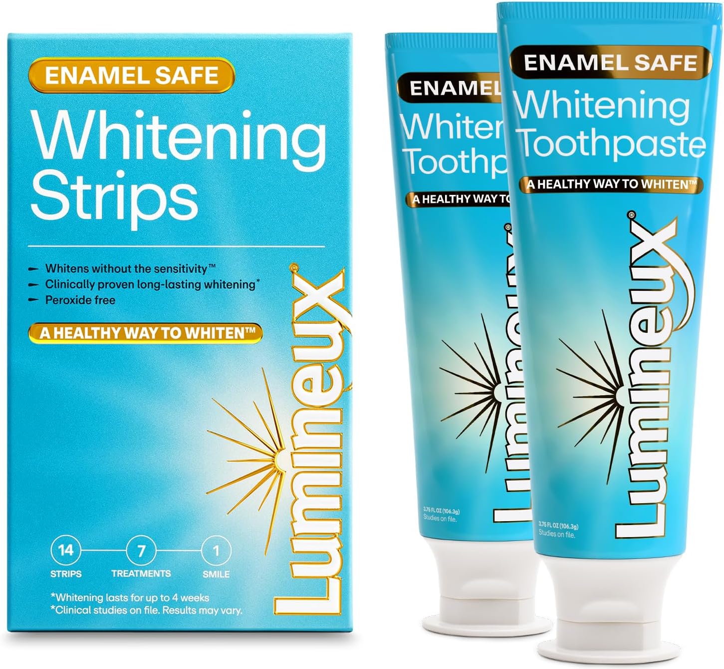 Lumineux Whitening Starter Set for Enamel Safe Teeth Whitening