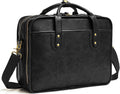 Leather Briefcases for Men 15.6 in Business Laptop Bag - Classic Carry