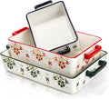 Peohud Set of 3 Casserole Dishes for Versatile Cooking Needs