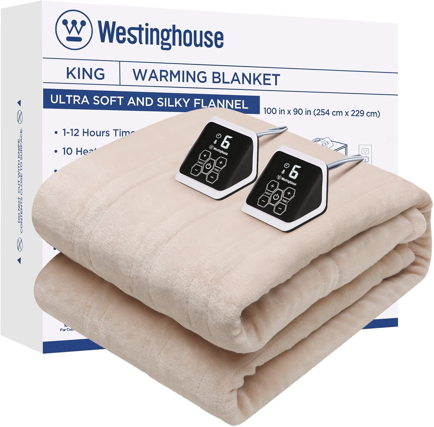 Westinghouse King Size Electric Heating Blanket for Comfort