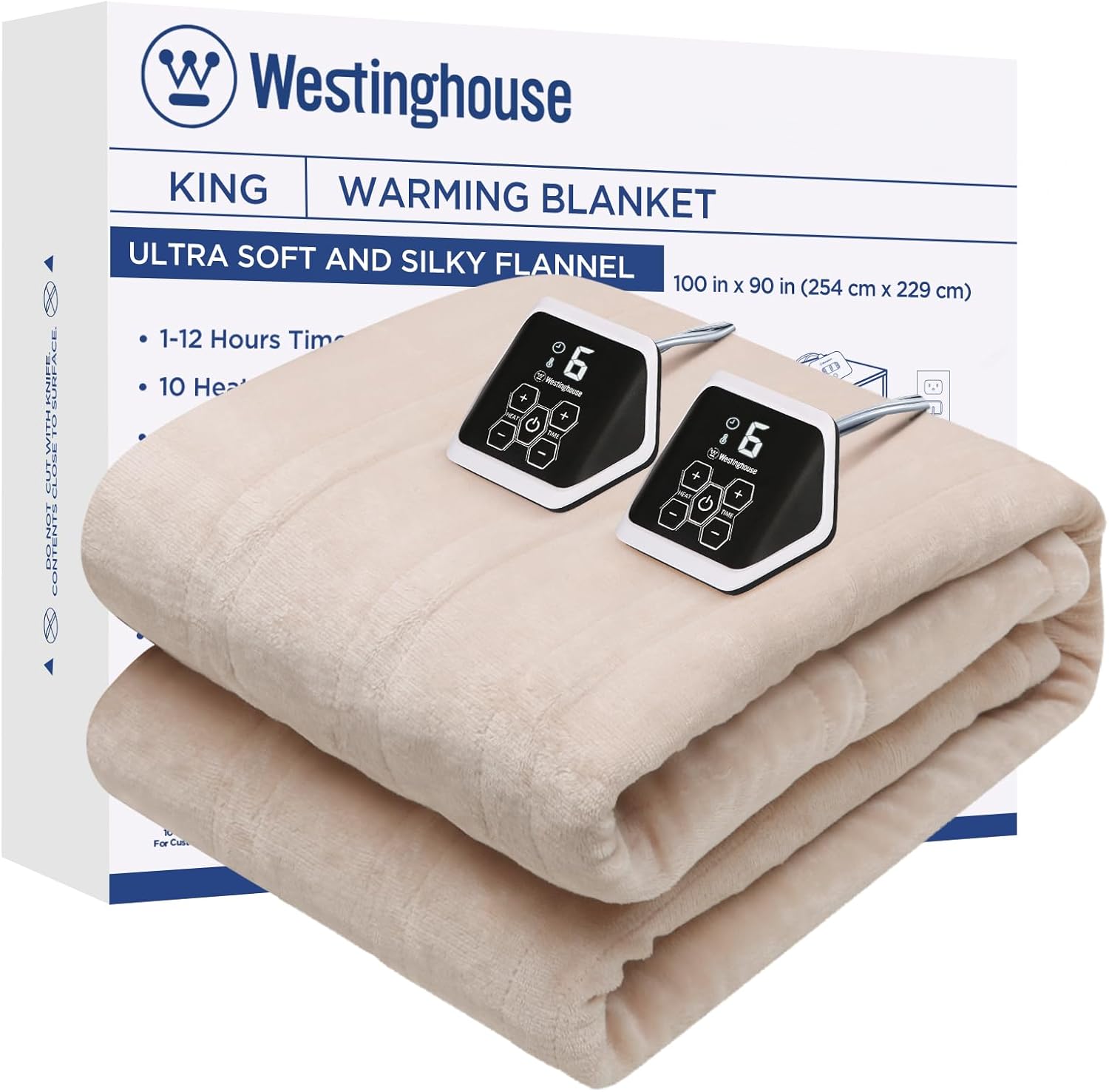 Westinghouse King Size Electric Heating Blanket for Comfort