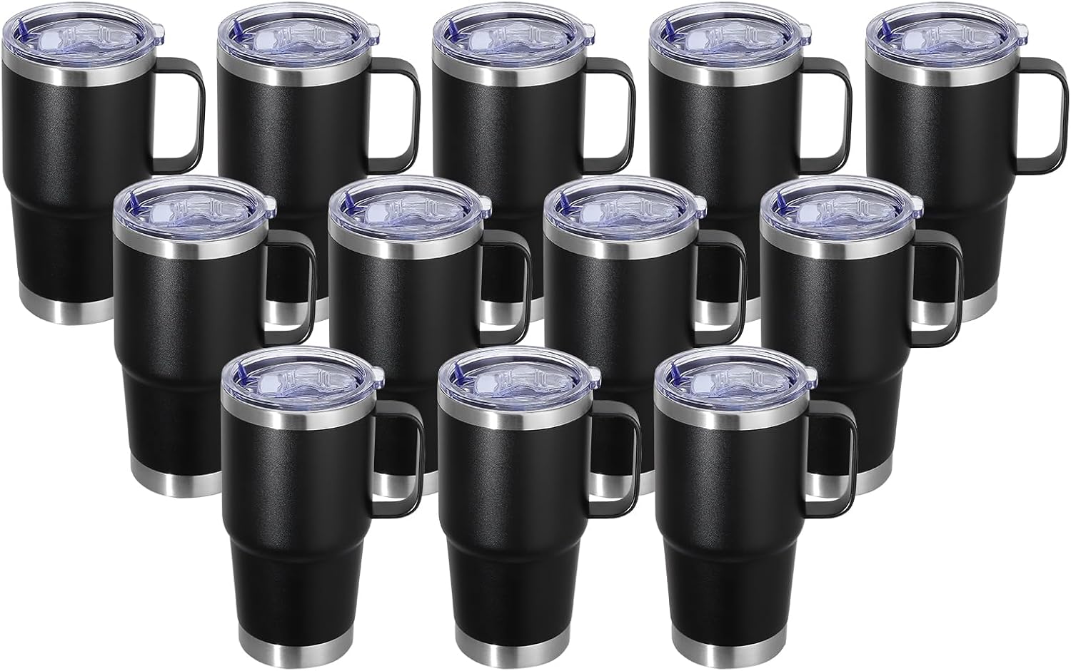 20 oz Stainless Steel Tumbler with Handle for Travel and Gifts