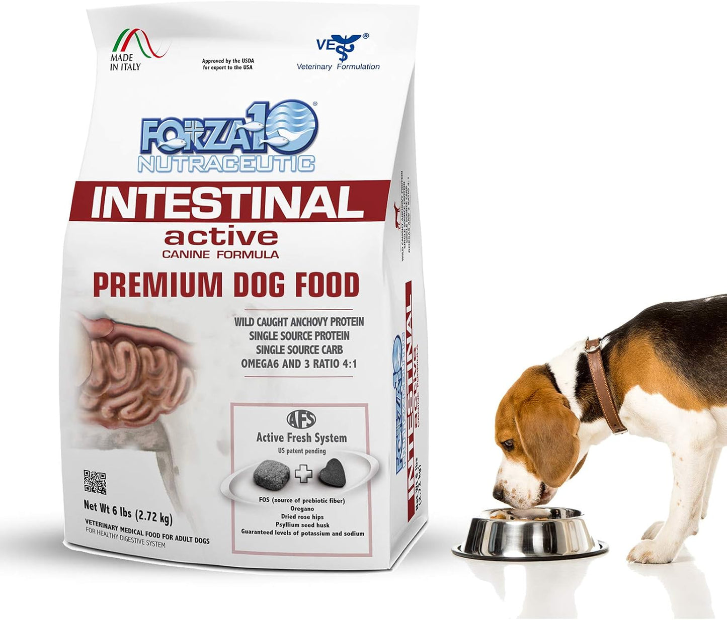 Forza10 Active Dry Intestinal Dog Food for Sensitive Digestion