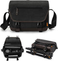 Cwatcun Camera Messenger Bag - Vintage Canvas Shoulder Case