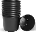 7 Gallon Nursery Pot Plastic Container - Durable Stackable Planters