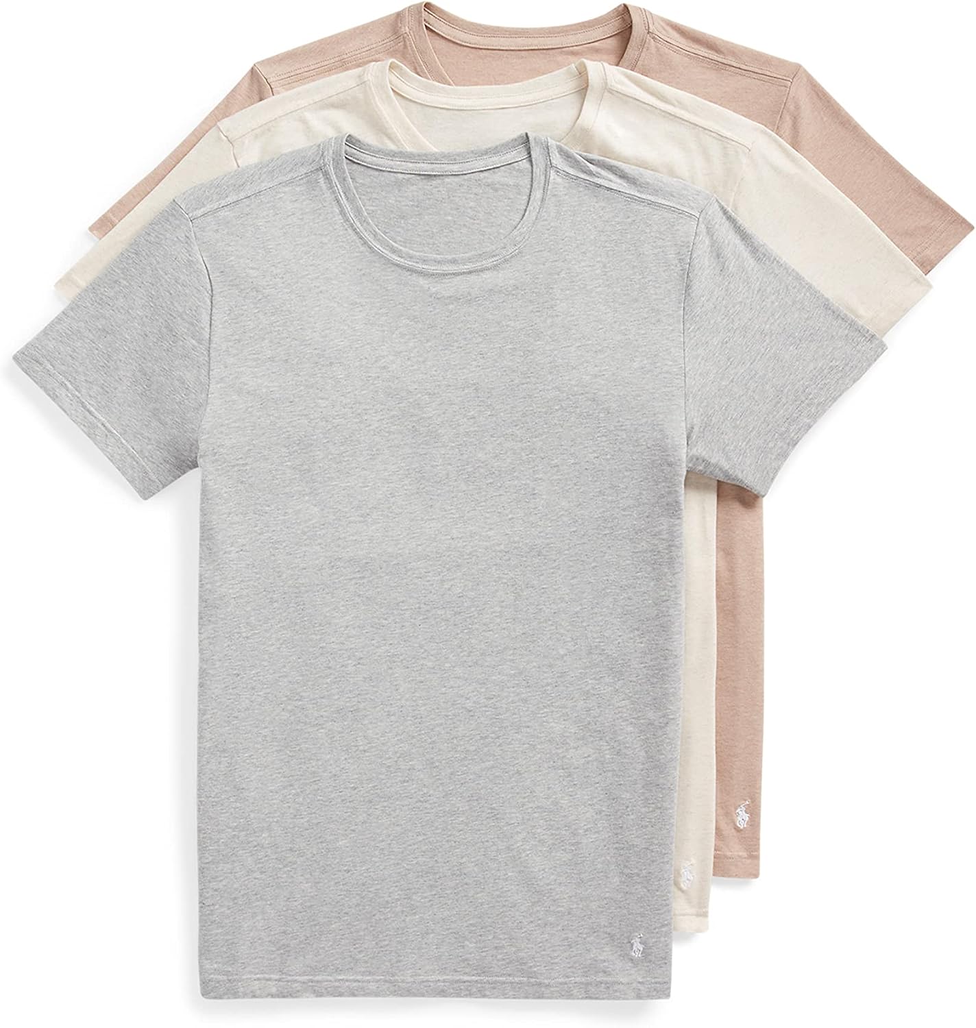 POLO RALPH LAUREN Men's Slim Fit Stretch Crew Tee for Comfort