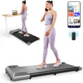 DeerRun Walking Pad 2 in 1 Under Desk Treadmill - Compact Quiet