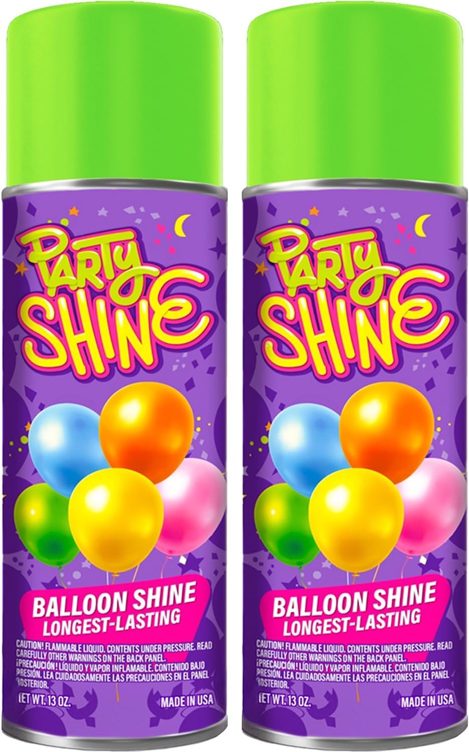 Party Shine Balloon Shine Spray for Dazzling Decorations