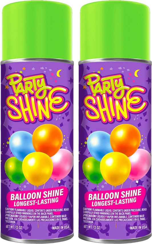 Party Shine Balloon Shine Spray for Dazzling Decorations