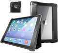 UZBL Case for iPad 10.2 in - Rugged Folio Vegan Leather Cover
