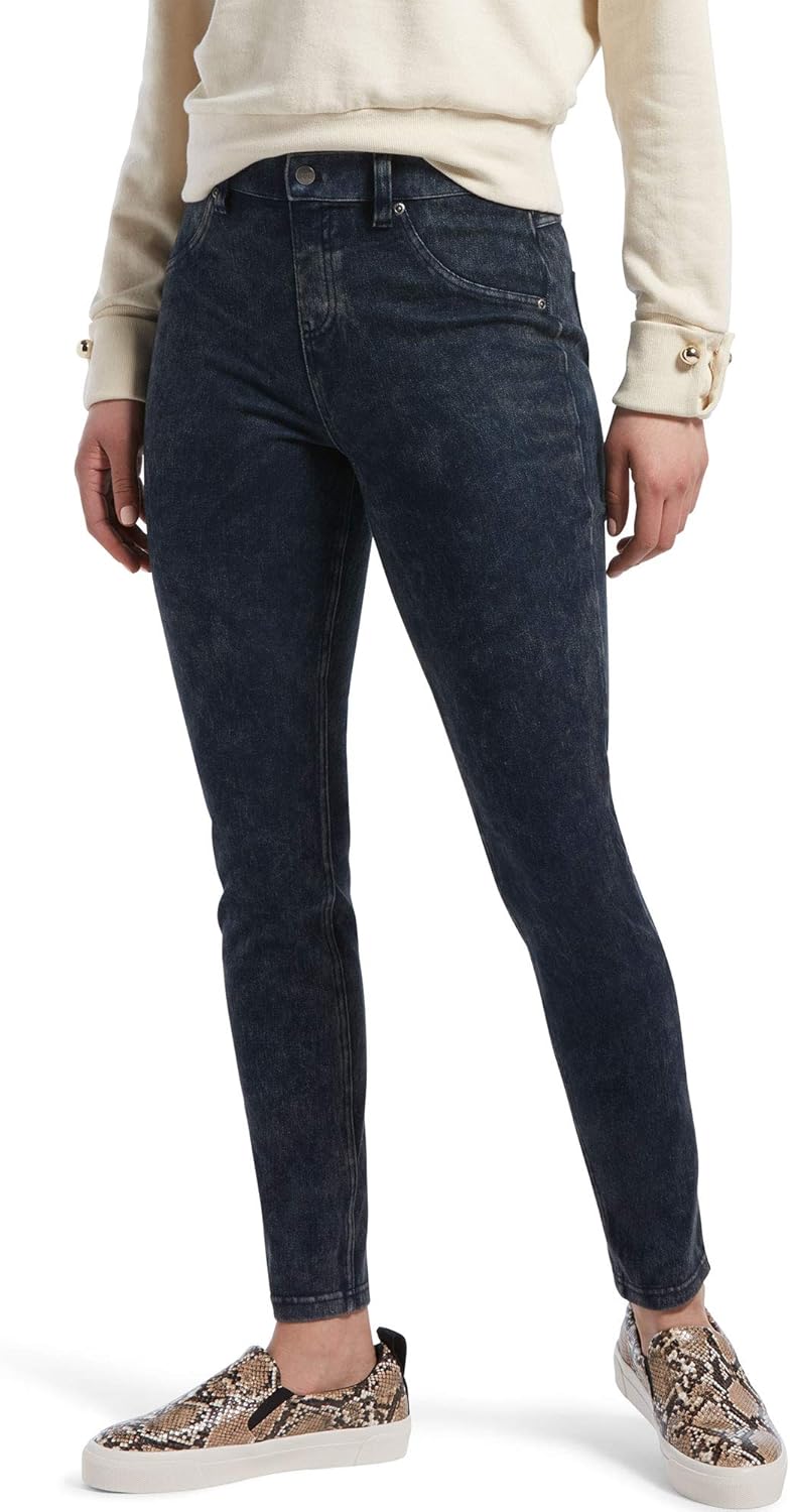 HUE Women's Ultra Soft High Waist Denim Leggings for Comfort