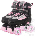 MammyGol Roller Skates for Kids Boys Girls - Adjustable Quad Skates