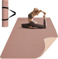 8mm Large Yoga Mat 72 x 48 in - Thick, Non-Slip POE Exercise Mat