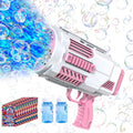 Bubble Machine Automatic Bubble Gun - High Output Colorful Bubbles