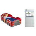 Delta Children Wood Toddler Bed PAW Patrol Bundle - Sturdy Safe Sleep