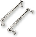 khtumeware 10 Pack Polished Nickel 5 in Hole Center Cabinet Pulls