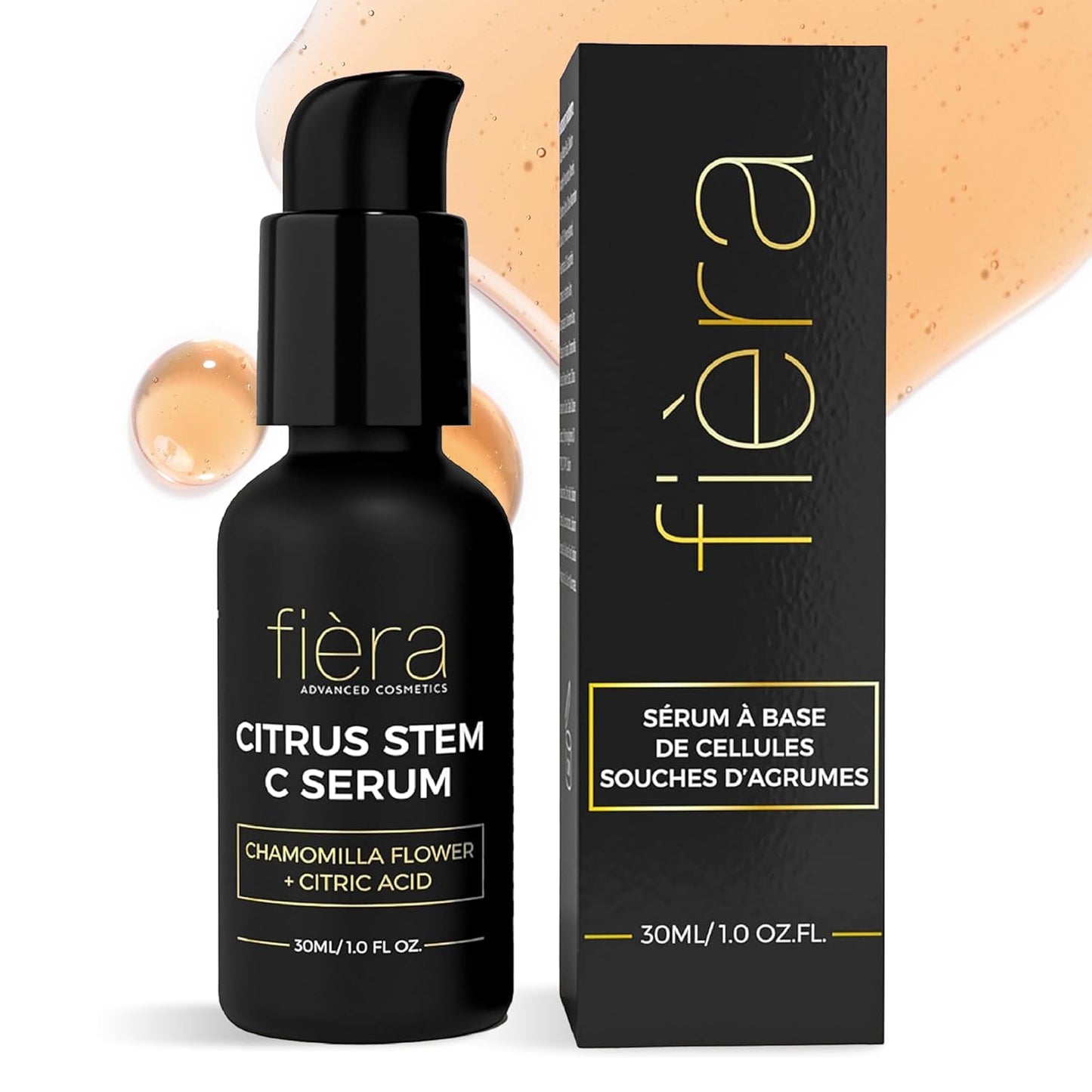 Fiera Vitamin C Serum with Hyaluronic Acid for Mature Skin