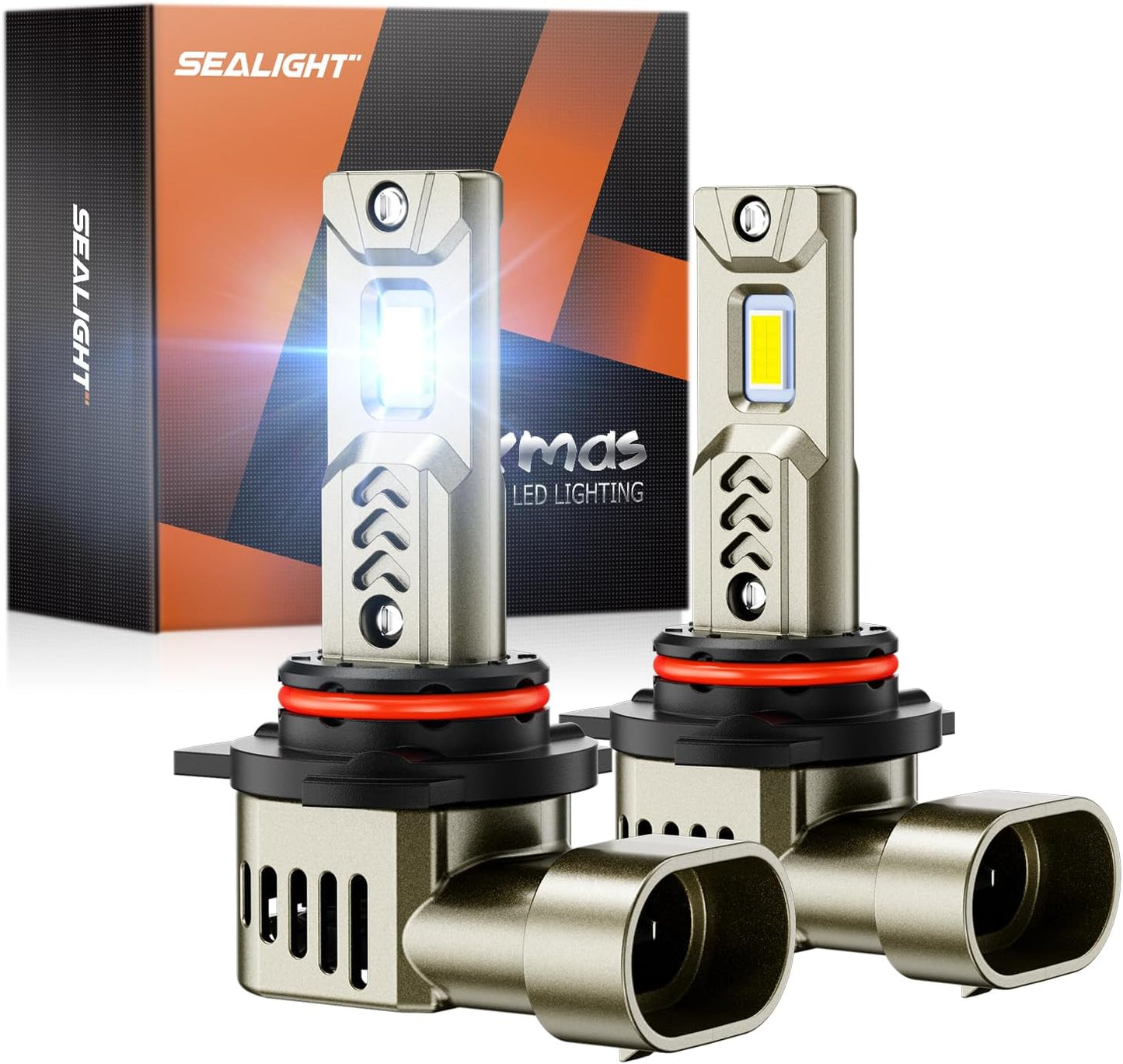 SEALIGHT 9012 HIR2 Bulbs: 45000LM Super Bright Driving Lights