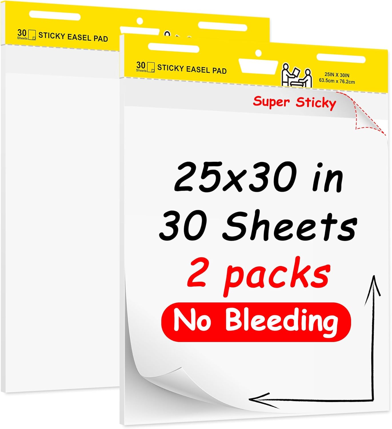 Post-it Super Sticky Easel Pad for Teachers and Office Workers