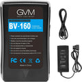 GVM 160Wh V Mount Battery 10400mAh - Long Run Power for Cameras