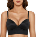 DOBREVA Women's Push Up Wireless Bra Padded T Shirt Bra (Style G9MK)