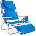 Ostrich Deluxe 3N1 Padded Beach Chair for Ultimate Comfort