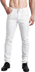 ZLZ Jeans Pants Slim Fit Stretch Skinny Jeans for Men - Comfortable