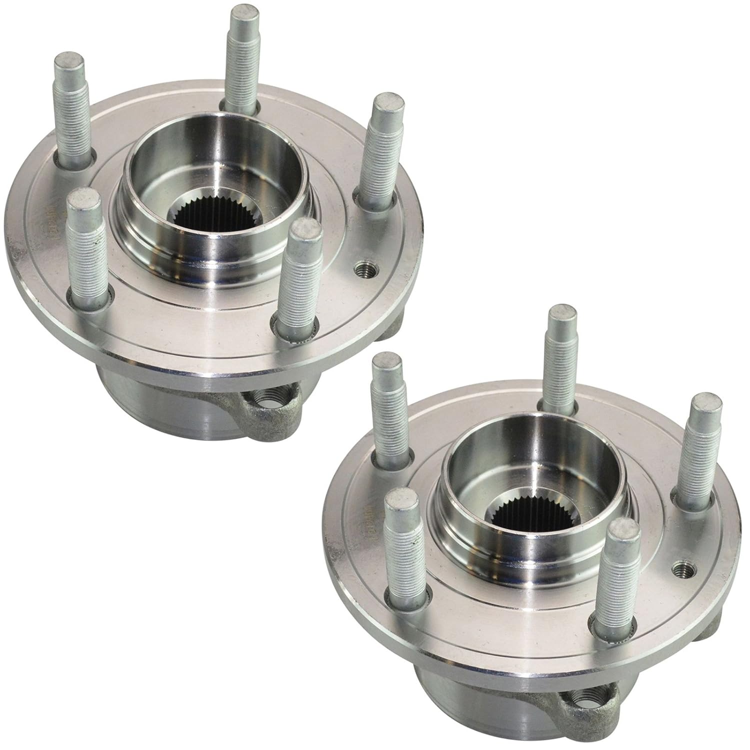 TRQ 2 Piece Wheel Bearing & Hub Assembly Set for Ford Explorer
