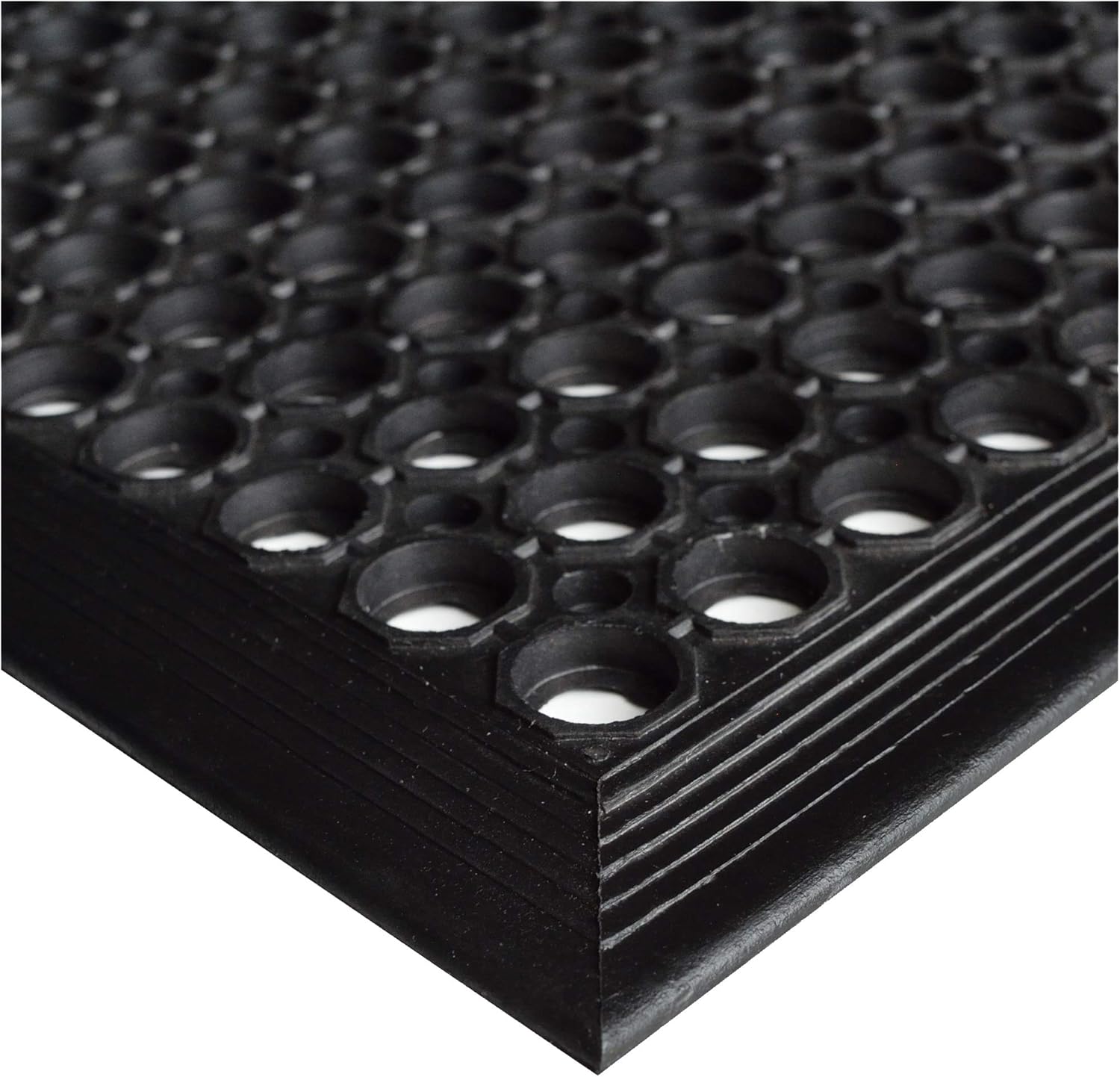 Anti-Fatigue Outdoor Rubber Drainage Mat for Heavy Duty Use