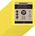 LOLA Wowables XL Swedish Dishcloths, 11in x 10in - Big, Reusable