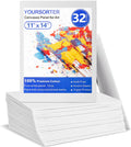 Canvas for Painting 11x14 in 32 Pack - Pre-Primed Value Set
