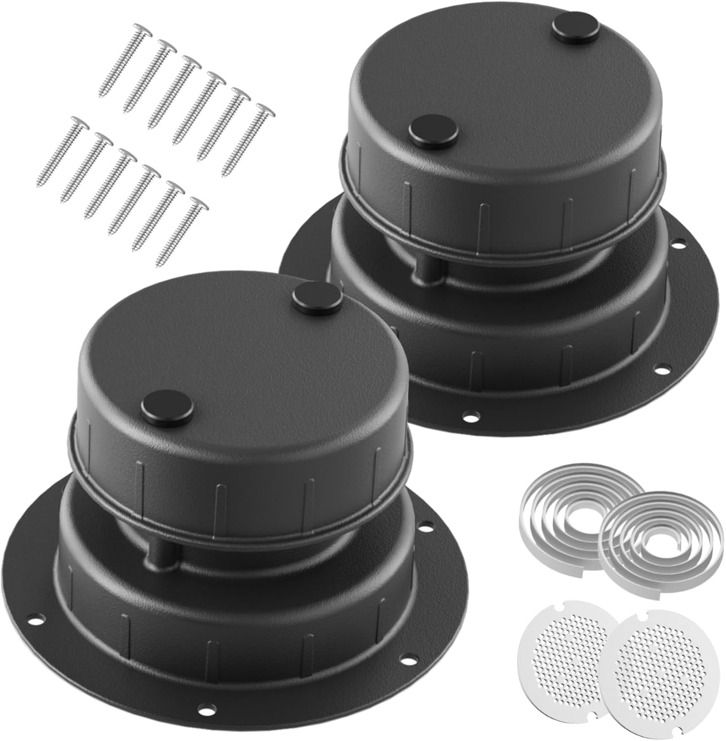 Metal RV Plumbing Vent Cap Replacement with Screen for RVs