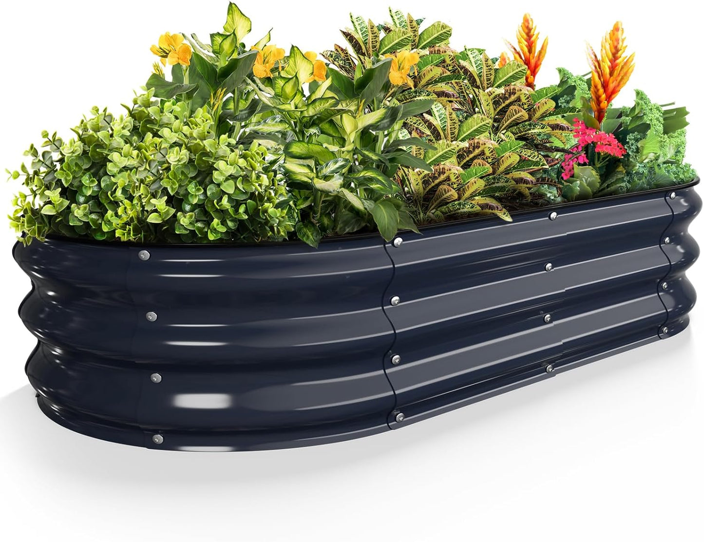 Kesfitt Raised Garden Bed Kit for Vegetables and Flowers