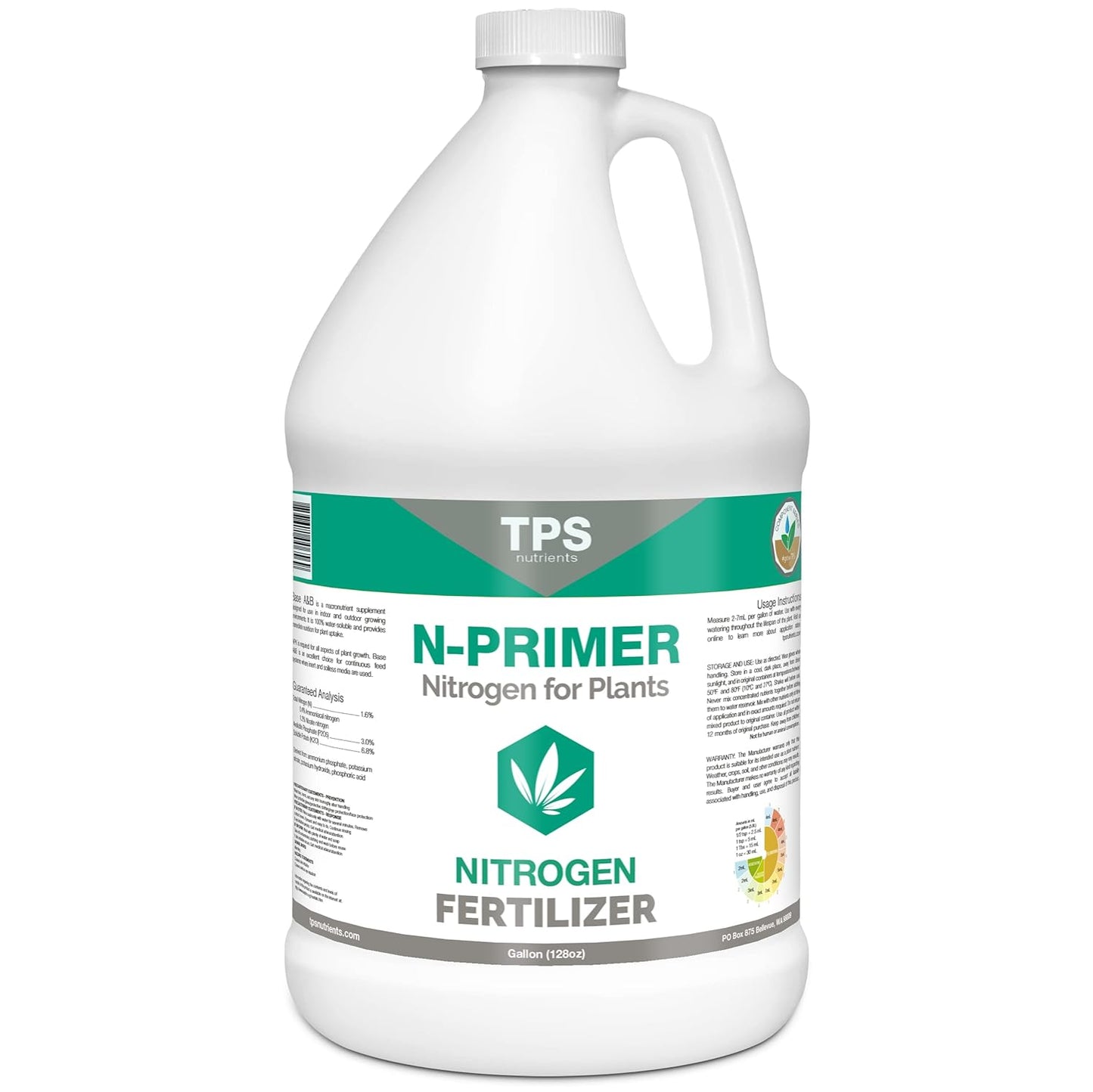 TPS N-Primer Nitrogen Supplement for Fast Vegetative Growth