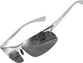 DUCO Mens Polarized Sports Sunglasses Carbon Fiber Temples