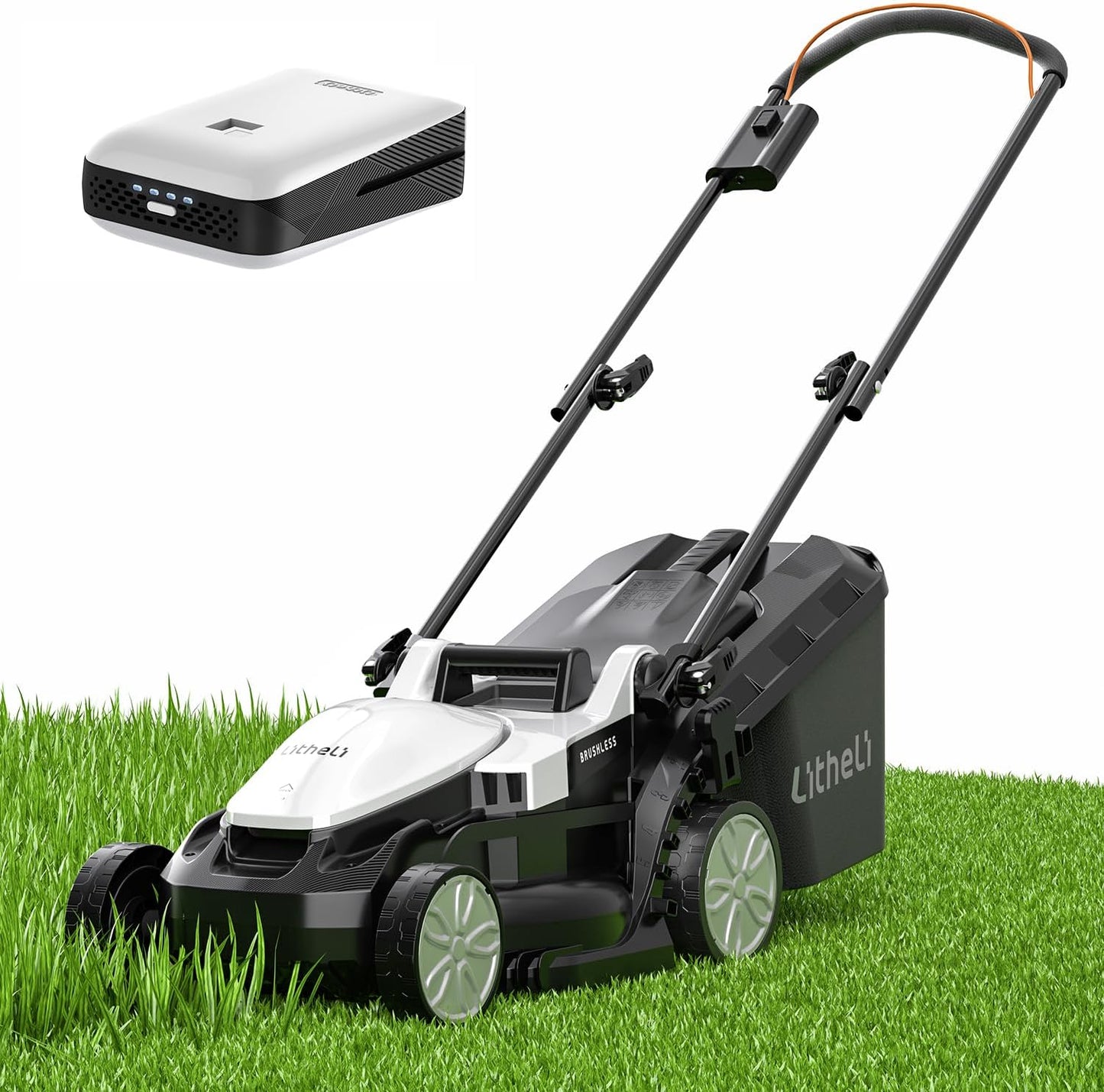 Litheli Electric Lawn Mower Cordless for Easy Grass Cutting