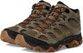 Merrell Men's Moab 3 Mid Waterproof Hiking Boot - Reliable Comfort