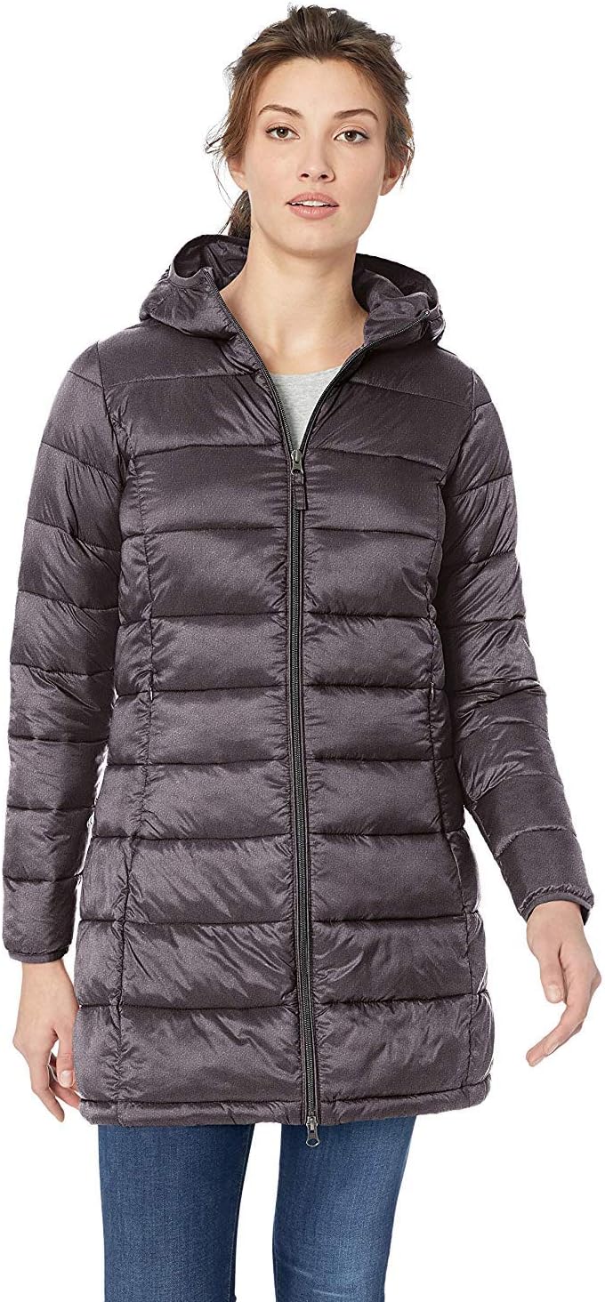 Lightweight Water-Resistant Packable Hooded Puffer Coat Review