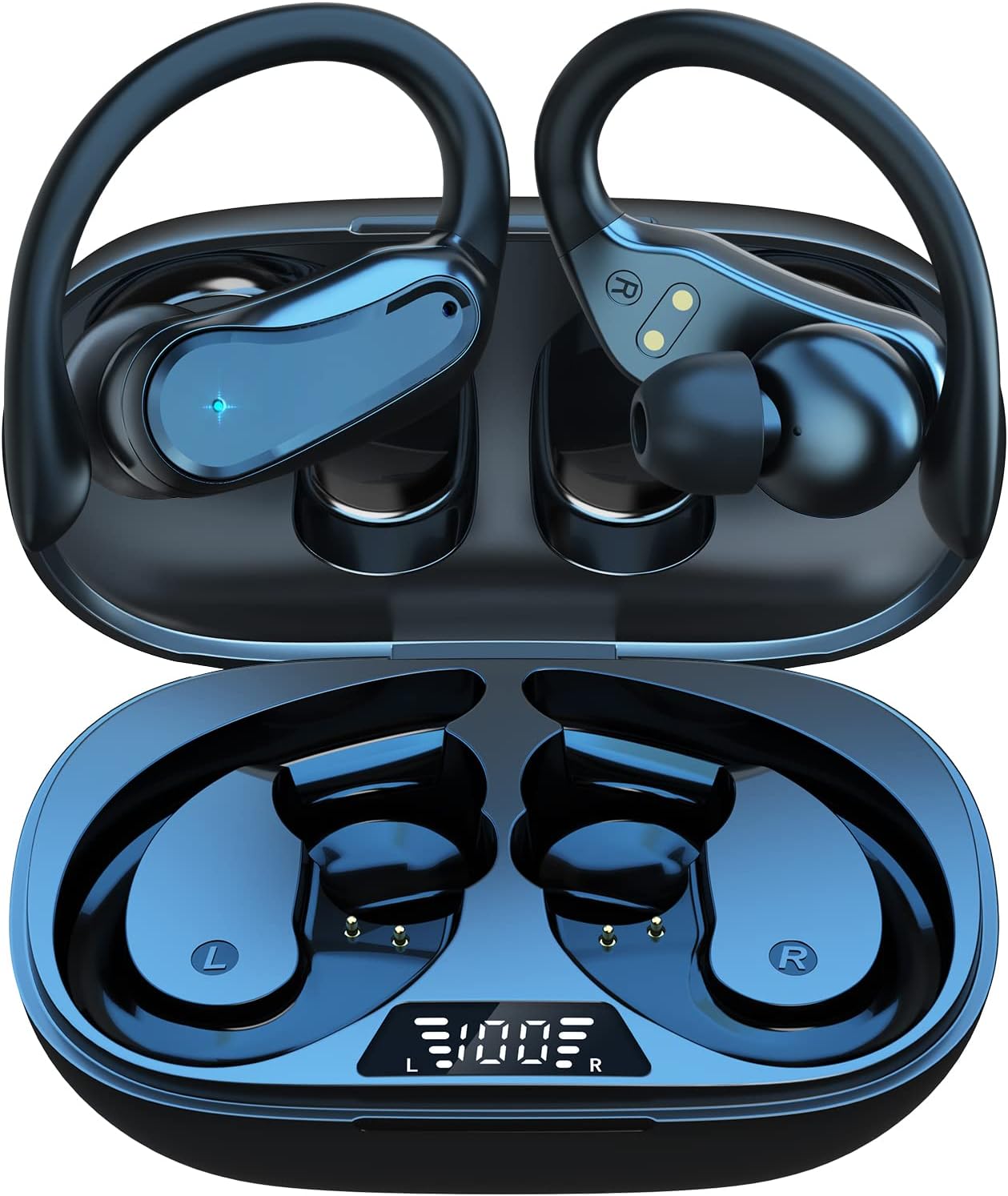48Hrs Playtime Wireless Earbuds Black