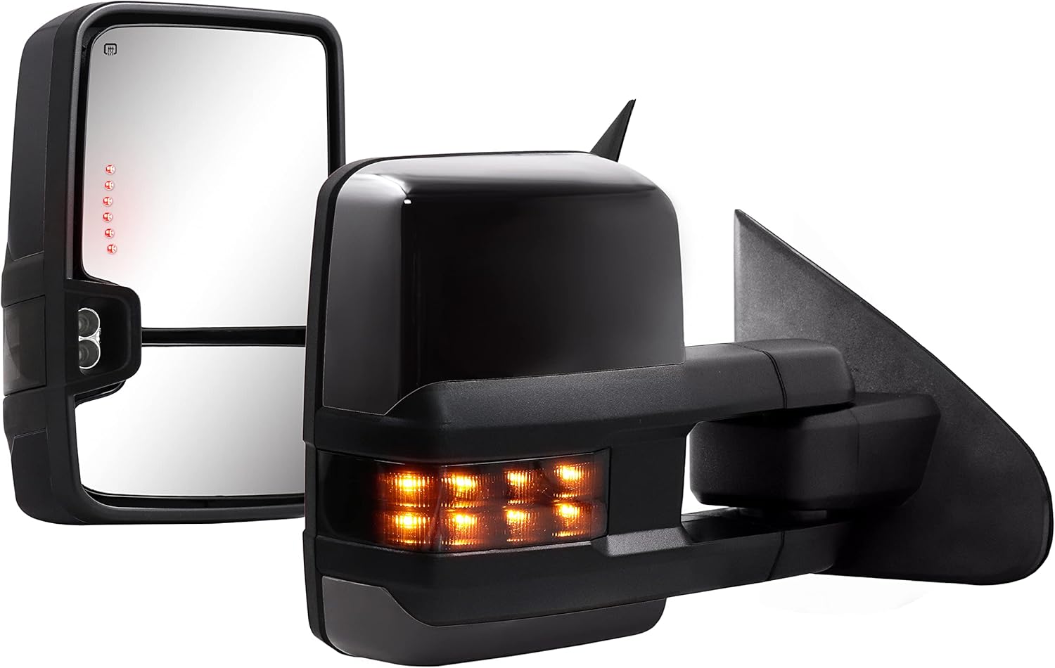 Towing Mirrors for 2014-2018 Chevy Silverado by Sanooer