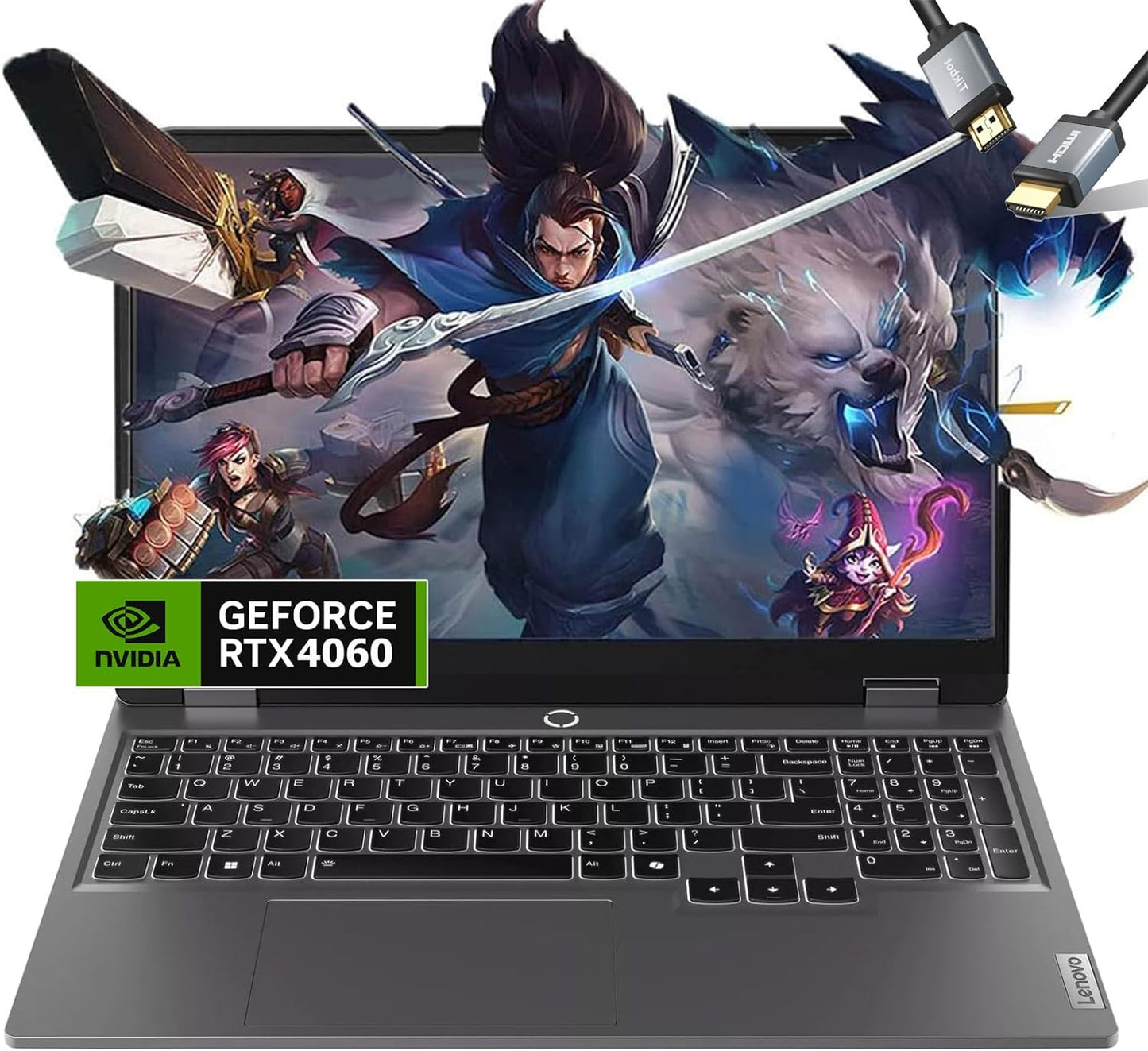 Lenovo LOQ Gaming Laptop 2024 with NVIDIA GeForce RTX 4060
