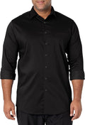 Tall Fit Dress Shirt for Men - Ultra Wrinkle Free with Flex Collar