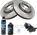 Front Brake Pad & Rotor Kit for Volvo S60 S80 V70 XC70 - Complete Fit