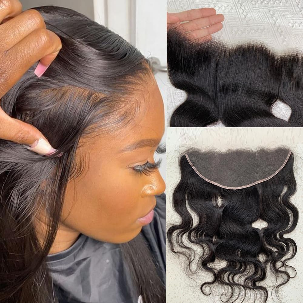 13x4 Lace Frontal Body Wave with Invisible HD Transparent Lace