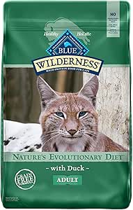 Blue Buffalo Wilderness High Protein Duck Cat Food for Adults