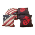 United States Marine Corps Cornhole Bags 8-Pack - Handmade Set