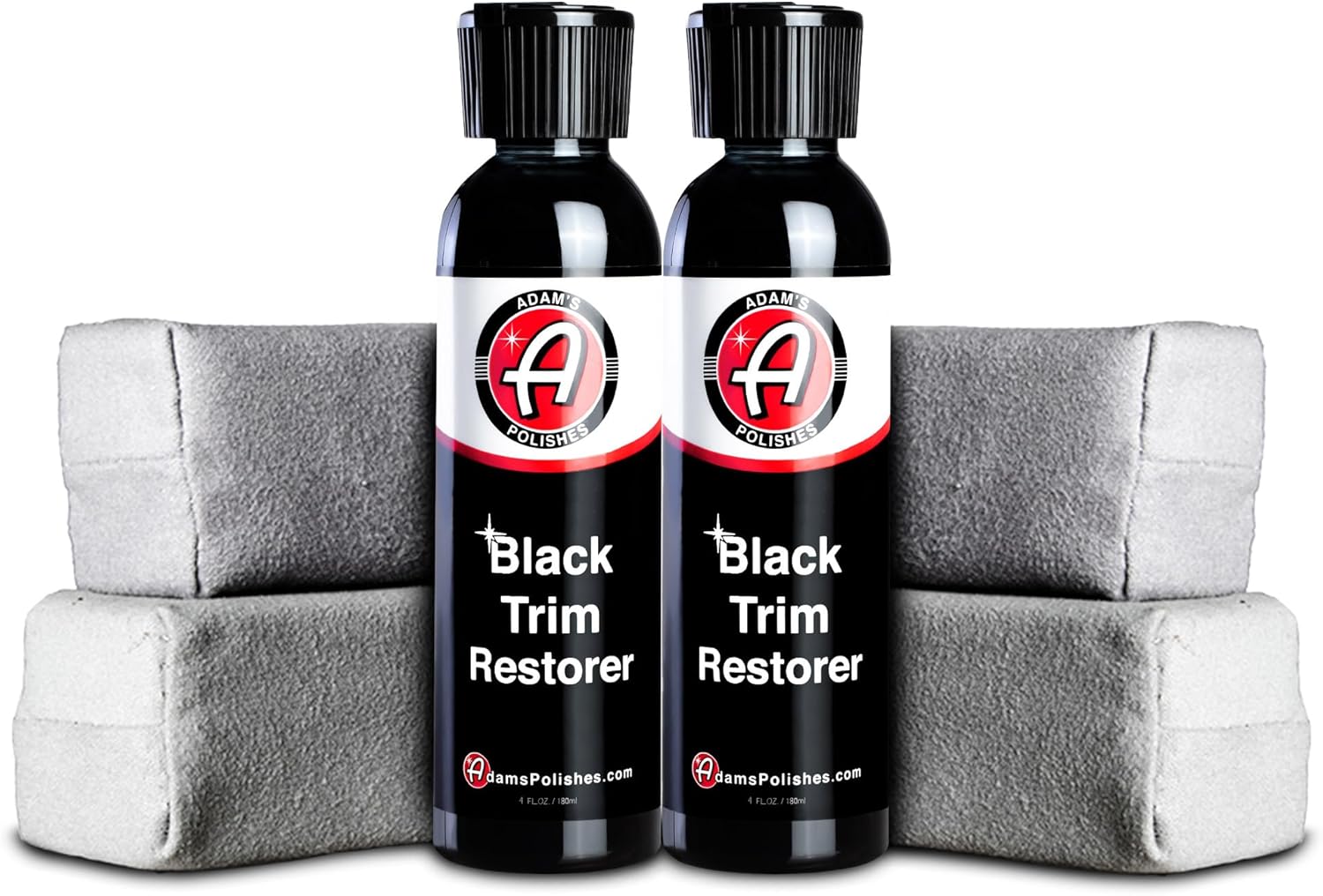 Adam's Black Trim Restorer 2-Pack for Rich, Lasting Color