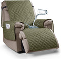Recliner Chair Cover 100% Waterproof Non-Slip - Olive Green