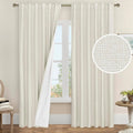 LAMIT 100% Blackout Curtains for Bedroom and Living Room